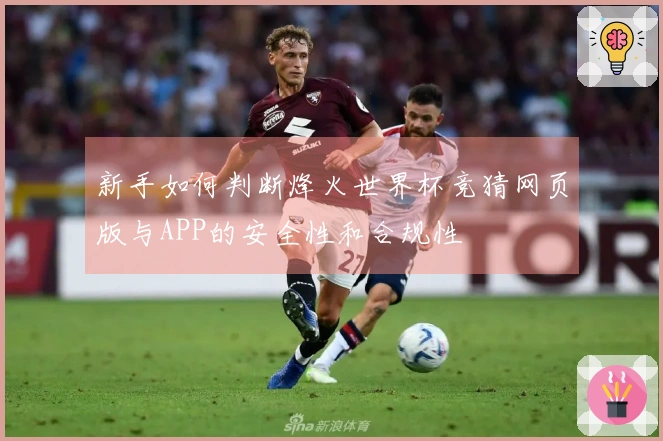 新手如何判断烽火世界杯竞猜网页版与APP的安全性和合规性