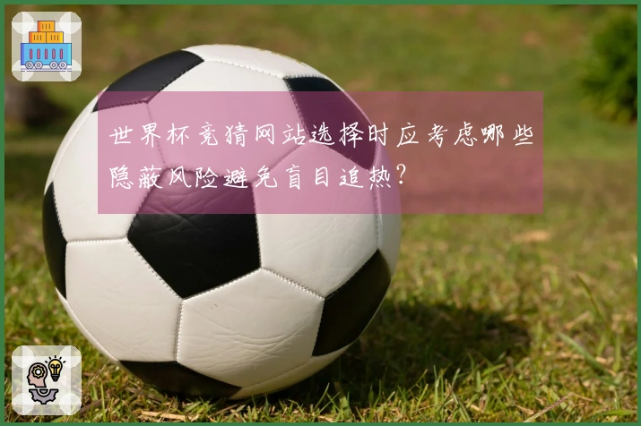 世界杯竞猜网站选择时应考虑哪些隐蔽风险避免盲目追热？