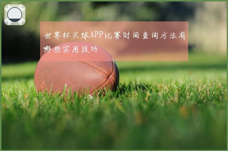 世界杯买球APP比赛时间查询方法有哪些实用技巧
